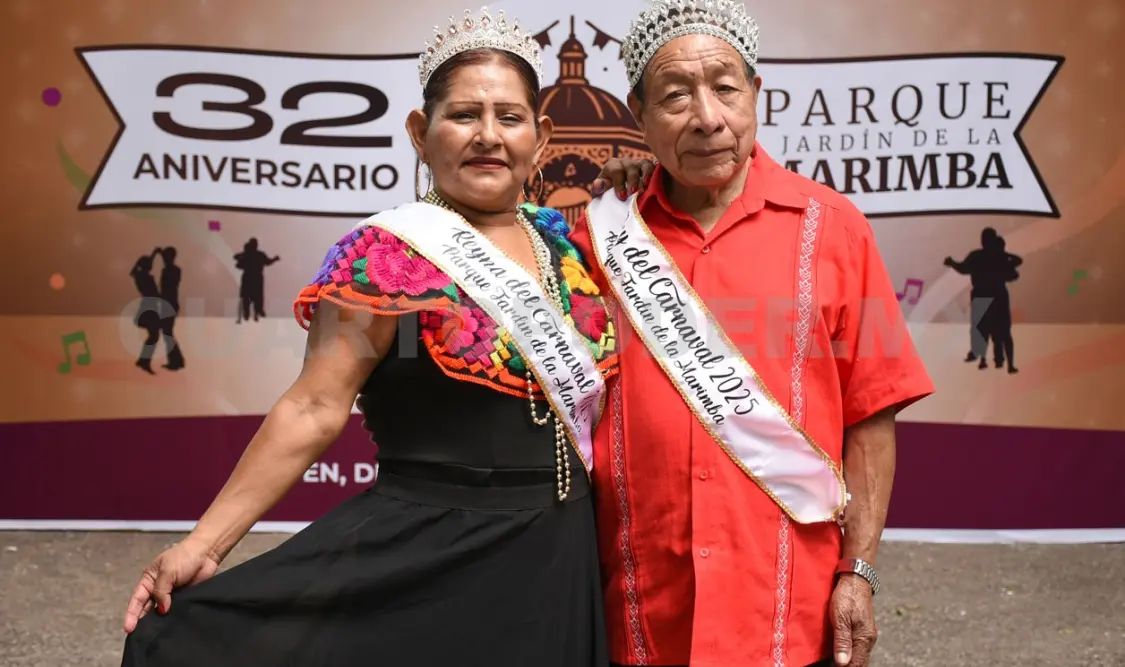 Miguel Vargas Martínez y Judith Estrada, reyes del carnaval. Guillermo Ramos / CP