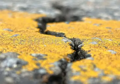 Precipitaciones generan socavón en vía federal