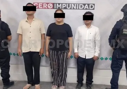 Detienen a tres tras hallazgo de embolsado