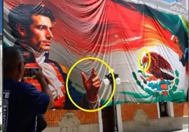 Gastan casi 400 mil pesos en murales con errores