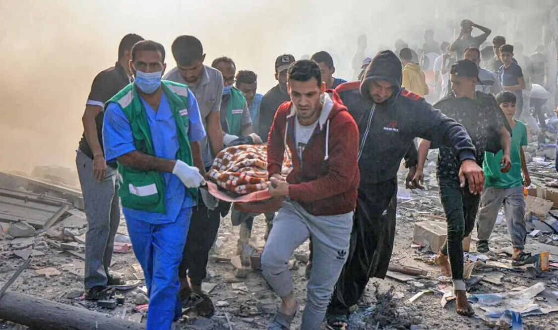 Según la agencia de Defensa Civil de Gaza, el viernes al menos 50 personas murieron en todo el territorio. Cortesía
