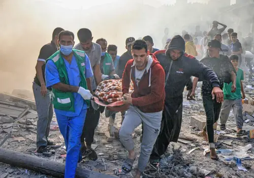 Más de 250 mil palestinos abandonaron Gaza