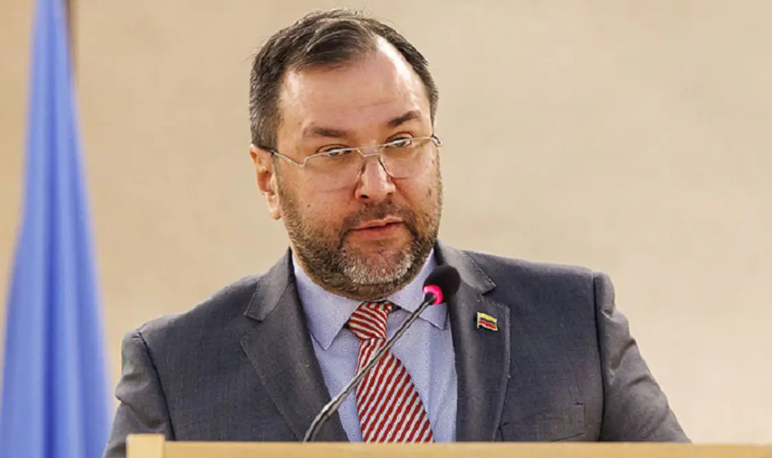 Yván Gil, canciller venezolano. Cortesía