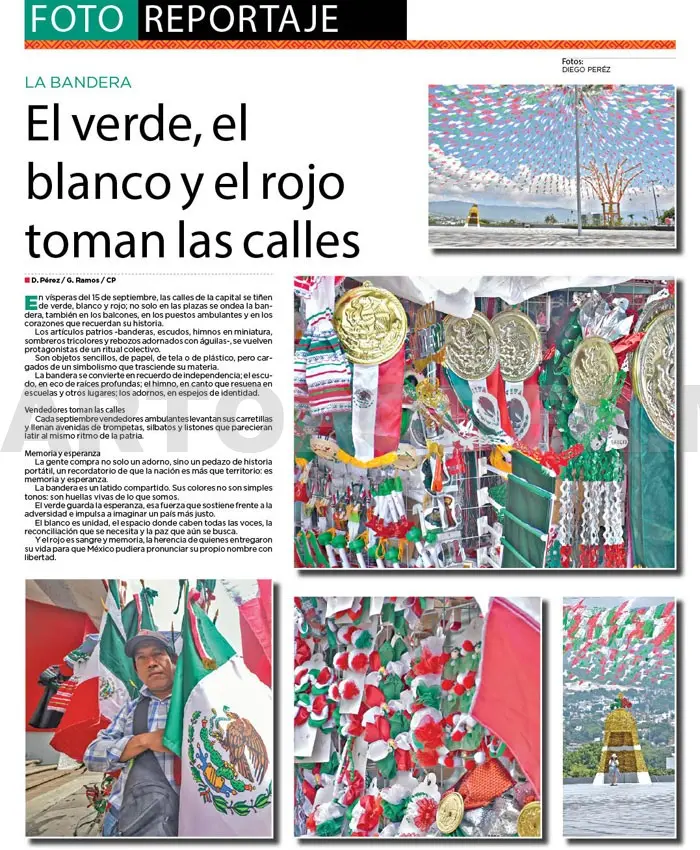 El verde, el blanco y el rojo toman las calles