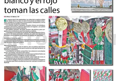 El verde, el blanco y el rojo toman las calles