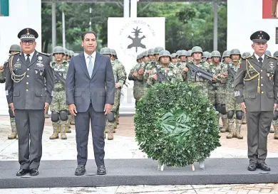Recuerdan la gesta de los Niños Héroes