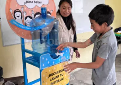 Agua Segura llega a 62 escuelas de Chiapas