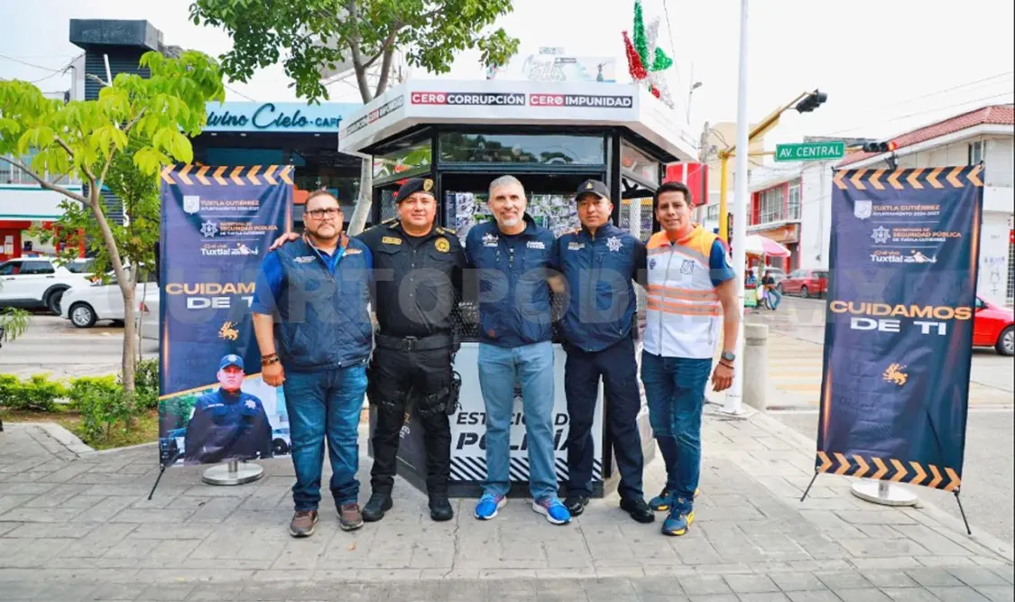 Se busca que Tuxtla se la ciudad más segura del país. Cortesía