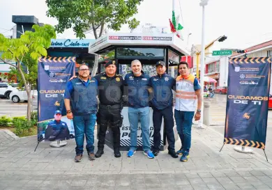 Fortalecen seguridad en Tuxtla con Cuidamos de ti