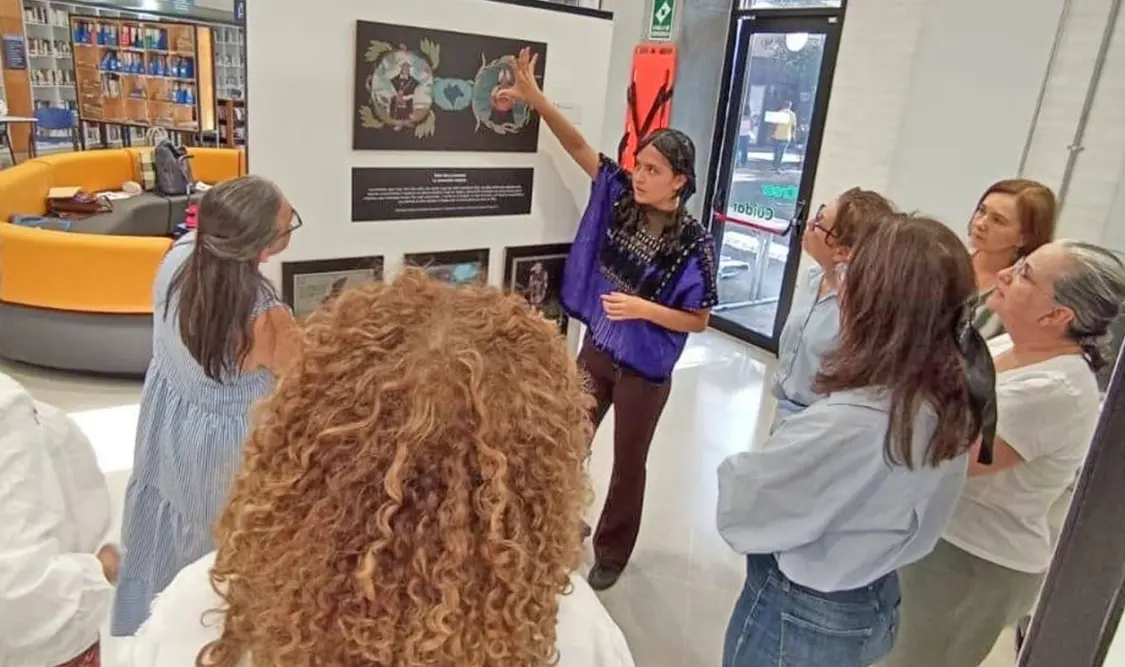 Yosselin Molina Fernández, estudiante de la licenciatura en Artes Visuales. Cortesía