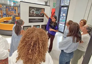 Yosselin Molina junta arte y ciencia