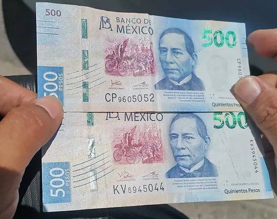 Los billetes falsos en circulación aumentaron a mitad de año en curso. Cortesía 