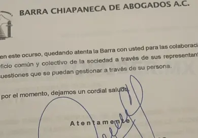 Alerta Barra Chiapaneca de falsos agremiados