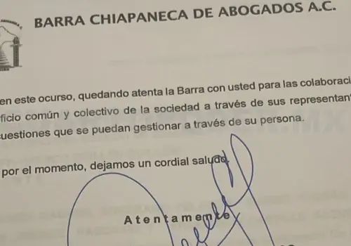 Alerta Barra Chiapaneca de falsos agremiados