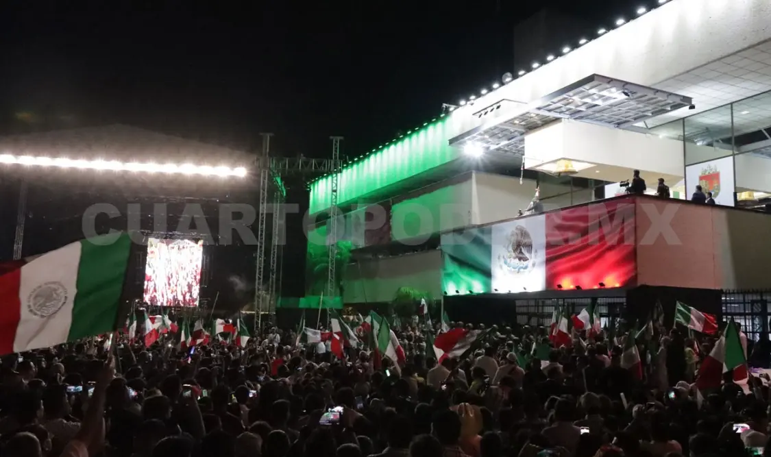 La festividad patria une a los mexicanos. Diego Pérez / CP 