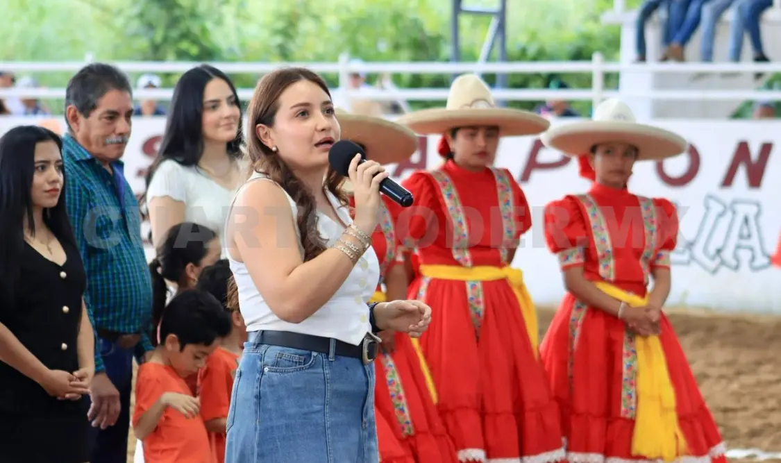 Valeria Rosales agradeció a la afición por su presencia durante las competencias. CP