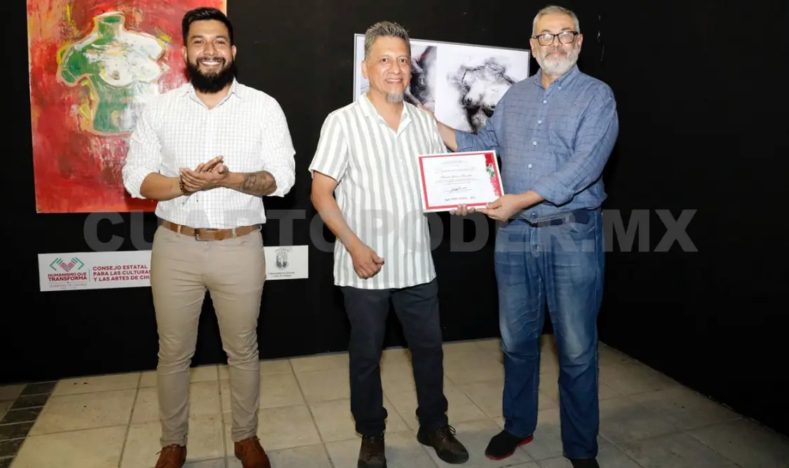 Hunab Mandujano, Moisés Franco y Roberto Ramos. Cortesía