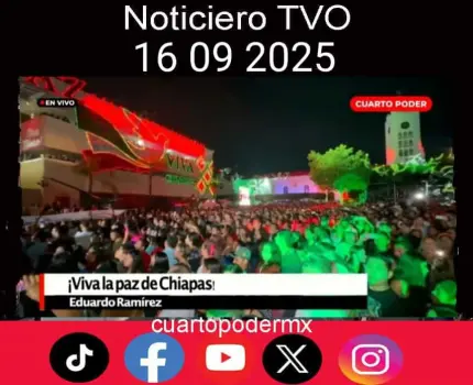 Noticiero TVO 16092025. con Adolfo Abosaid