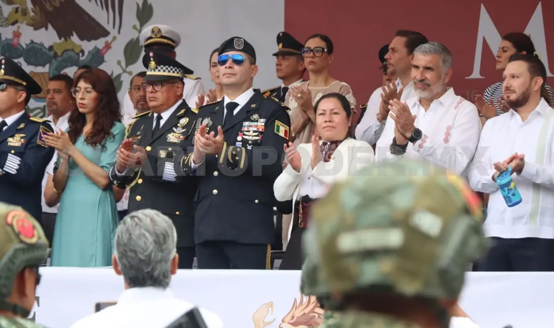 Aparicio Avendaño destacó que los municipios de la entidad realizaron el grito de Independencia sin ninguna novedad. Diego Pérez / CP 