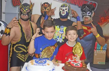 Hermanitos cumplieron años