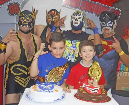 Hermanitos cumplieron años