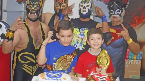 Hermanitos cumplieron años