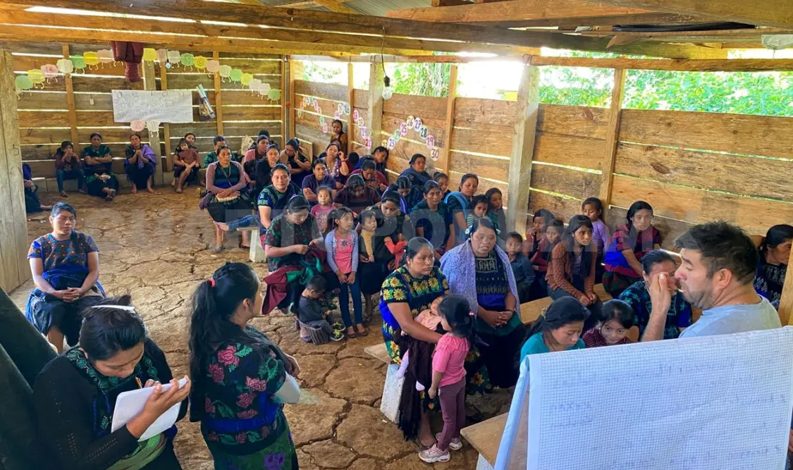 La organización comunitaria combate el estrés hídrico. Cortesía 