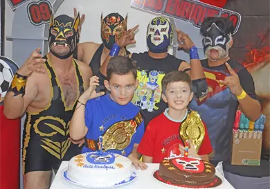 Hermanitos cumplieron años