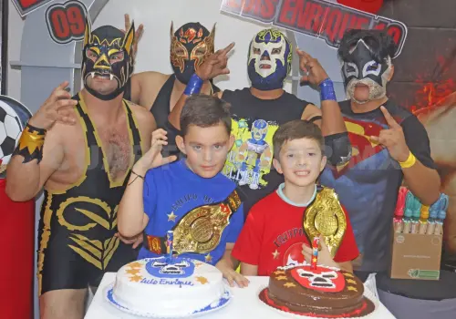 Hermanitos cumplieron años