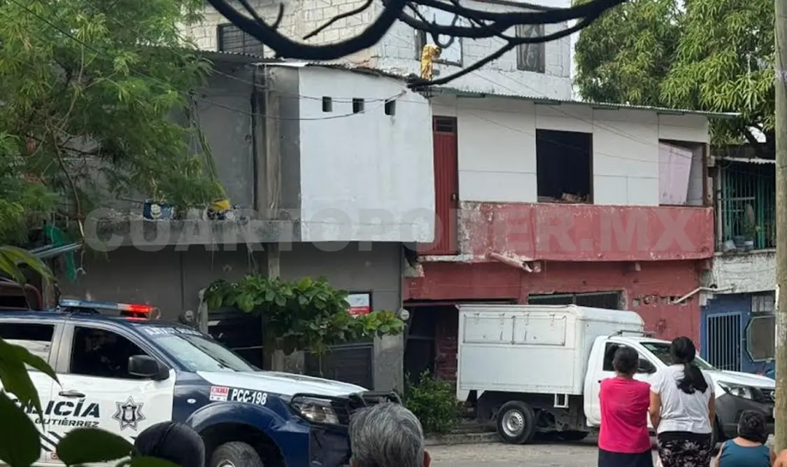 En la segunda planta de la vivienda hallaron al joven ahorcado. Ulises Villalobos / CP