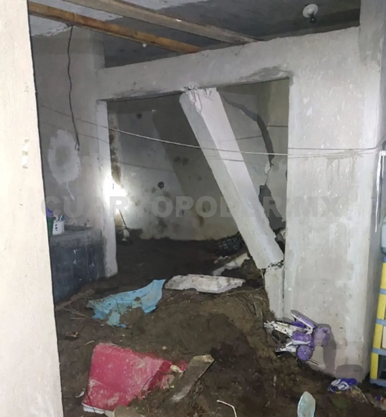 Lluvias y desbordamiento dejan daños materiales