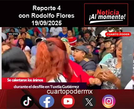 REPORTE4 | 19 09 2025 con Rodolfo Flores