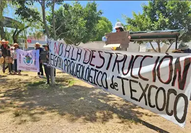 INAH, omiso ante destrucción