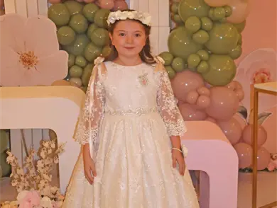 Ivanna María recibió el sacramento