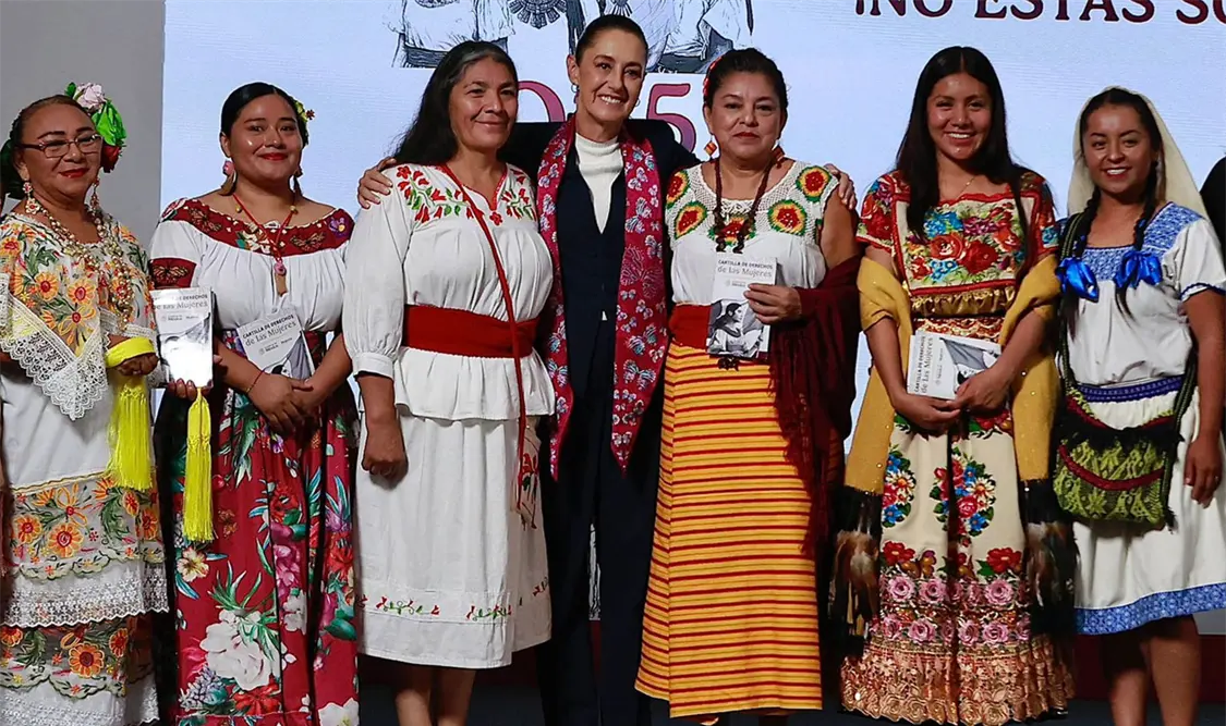 En su primer año como presidenta, Claudia Sheinbaum destacó la reducción del 32 % en los homicidios dolosos en el país. Cortesía