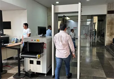 Medidas de seguridad para ingresar al Congreso