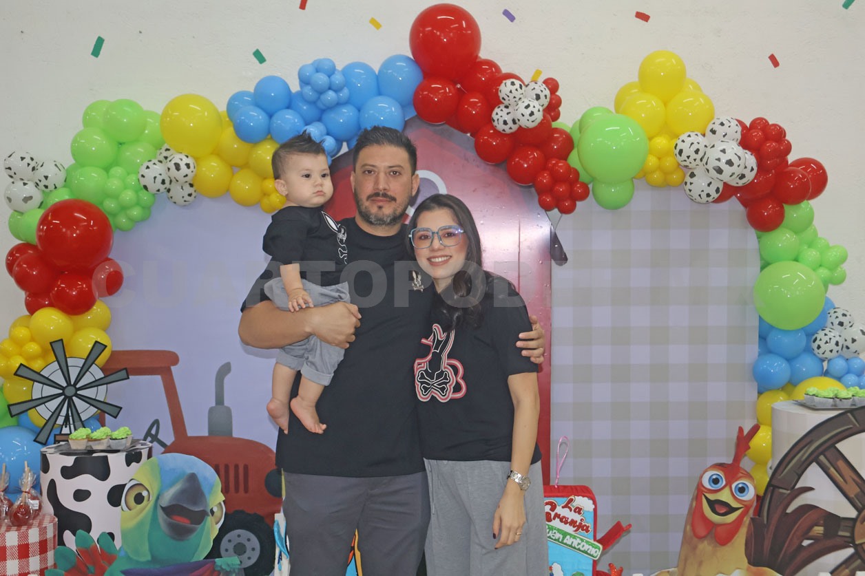 José Antonio cumplió 1 año