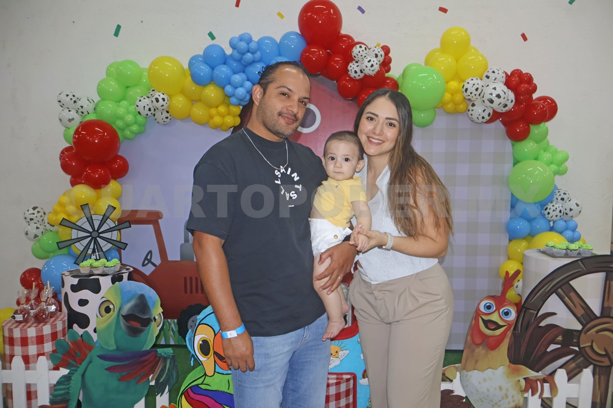 José Antonio cumplió 1 año
