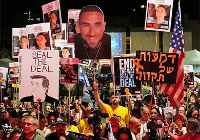 En Israel miles llaman a poner fin a la guerra