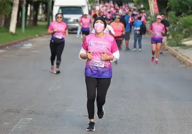 Celebran 3ª Carrera Lucha Contra el Cáncer