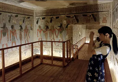 Tumba de Amenhotep III reabre sus puertas