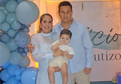 Bautizo y primer año de Patricio