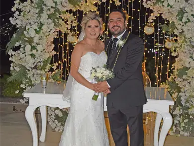 Maricarmen y Alejandro unieron sus vidas