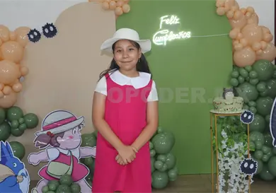 Jade cumplió 10 años de edad