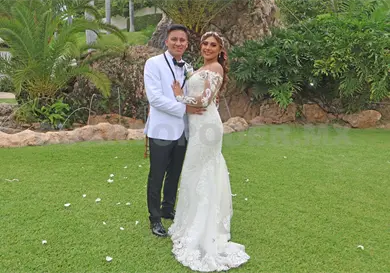 Montse y Salvador unieron sus vidas