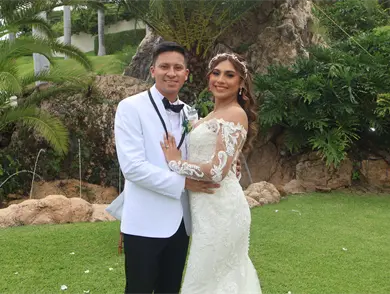 Montse y Salvador unieron sus vidas