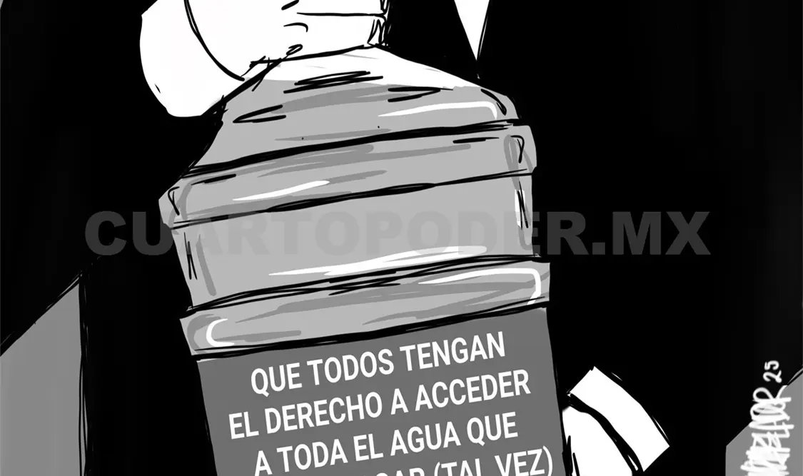 El agua es un derecho, no un privilegio