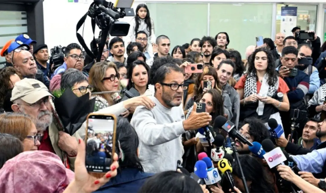 Activistas detenidos por Israel. Cortesía
