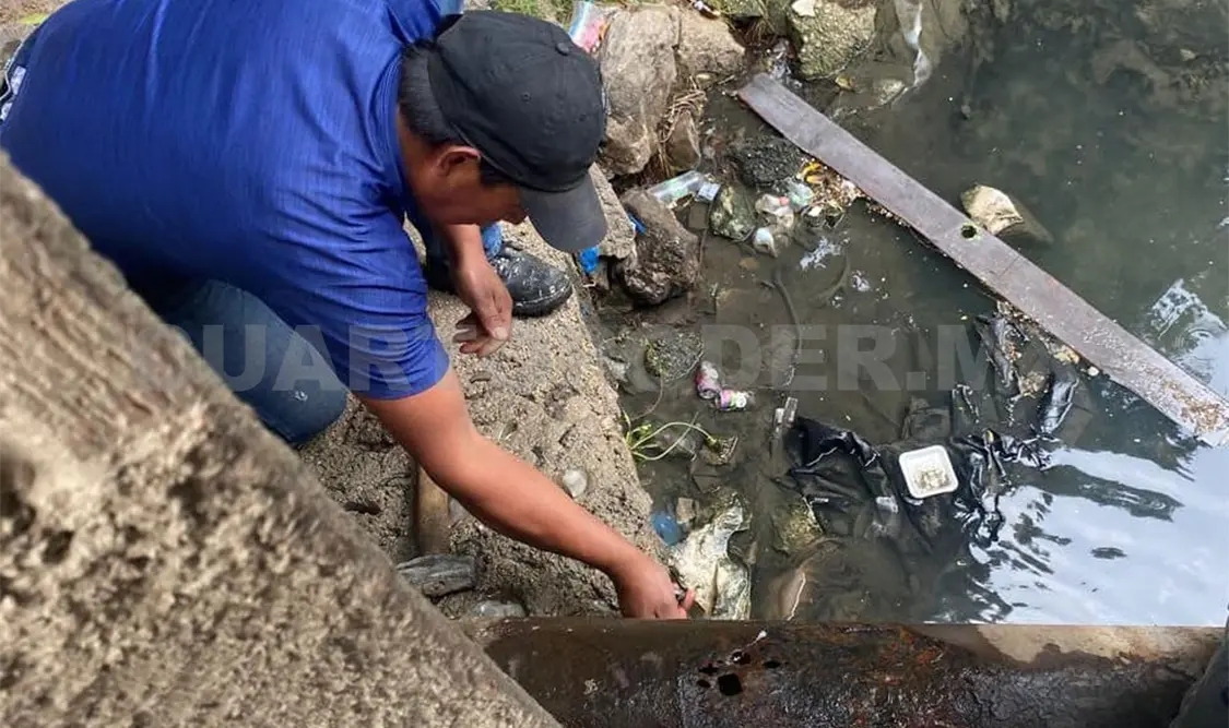 El agua que surte el Sapam está contaminada. Cortesía