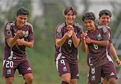 Hijos de exfutbolistas integran la selección